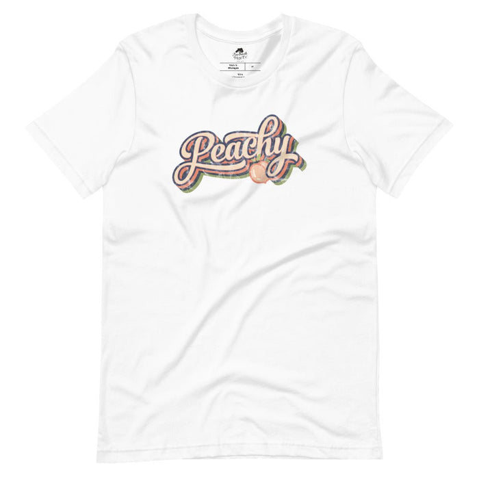 Peachy Short sleeve unisex t-shirt - Savannah Moss Co.