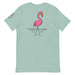 Pink Flamingo Short Sleeve Unisex T-Shirt - Savannah Moss Co.