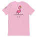 Pink Flamingo Short Sleeve Unisex T-Shirt - Savannah Moss Co.