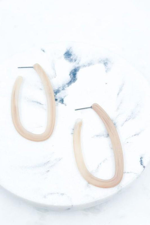 Pink Hoop Earrings - Savannah Moss Co. Clothing & Goods Boutique