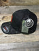 Red Suede Leather Patch Bulldog Multicam Hat - Savannah Moss Co.