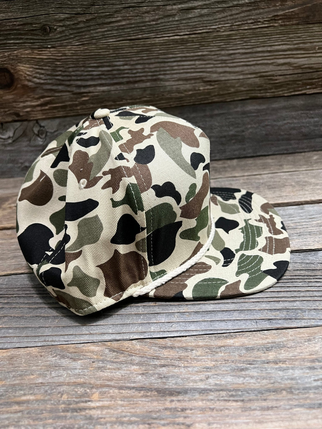 Retro Duck Camo Rope Snapback Hat — Savannah Moss Co.