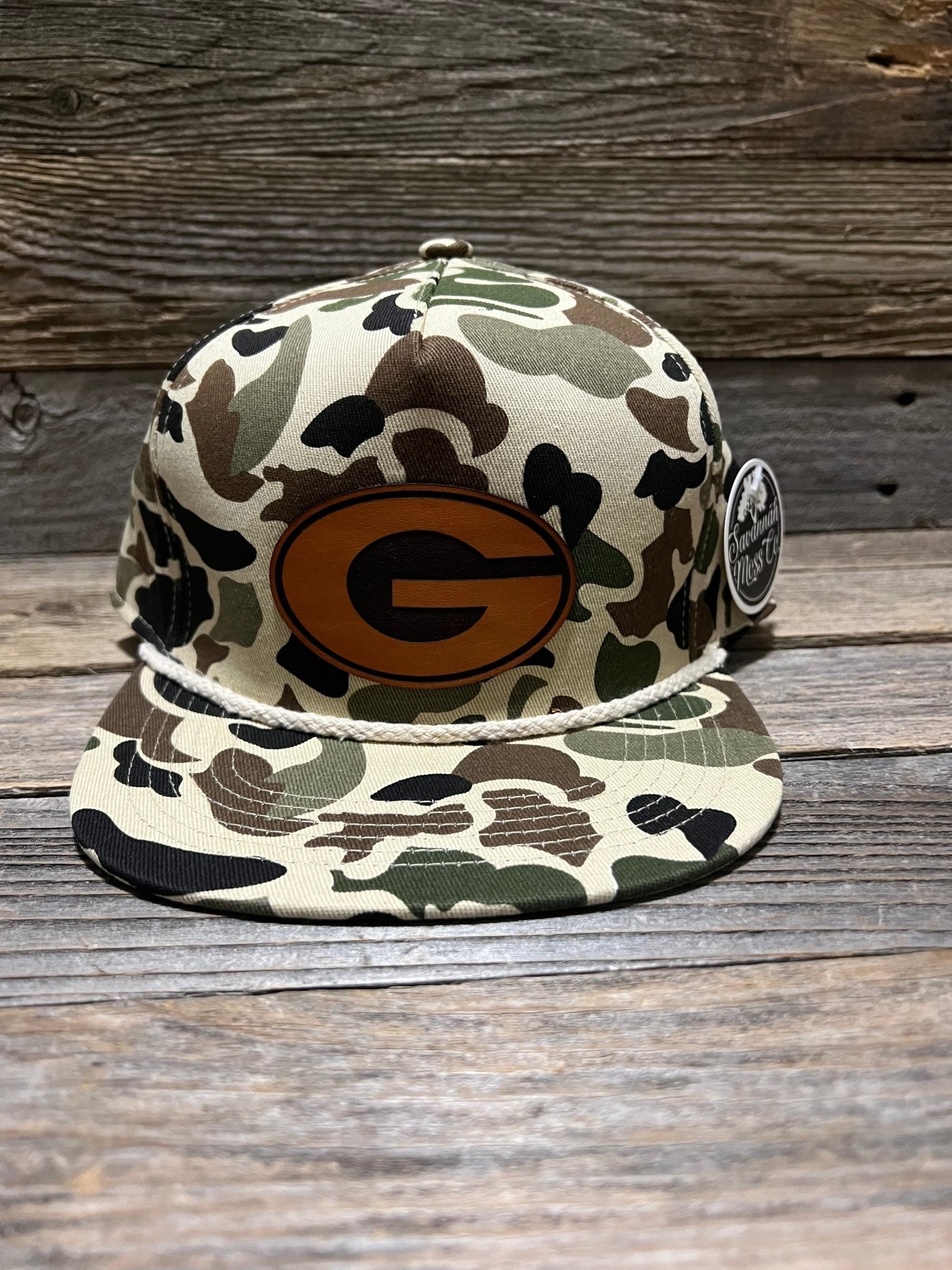 Retro Duck Camo Rope Snapback Hat — Savannah Moss Co.