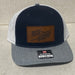 Rise n Grind Leather Patch Hat - Savannah Moss Co.