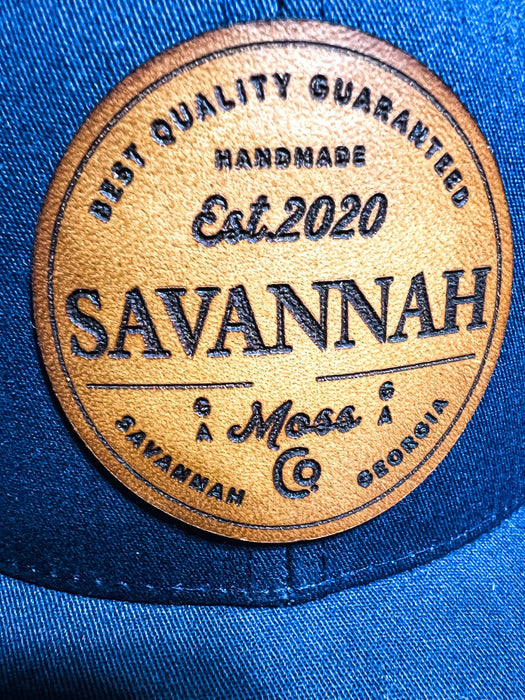 Savannah Moss Best Quality Guaranteed Leather Patch Hat - Savannah Moss Co.