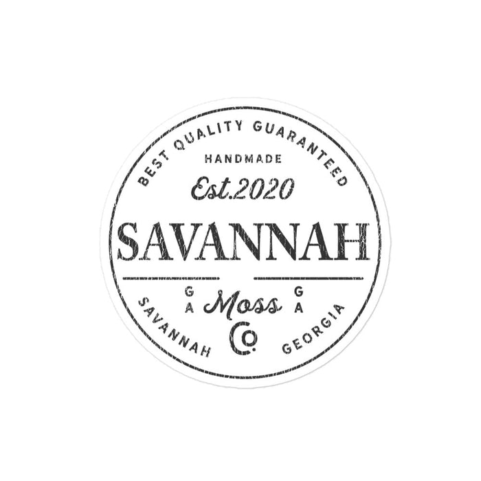 Savannah Moss Co. Best Quality Guaranteed stickers - Savannah Moss Co.