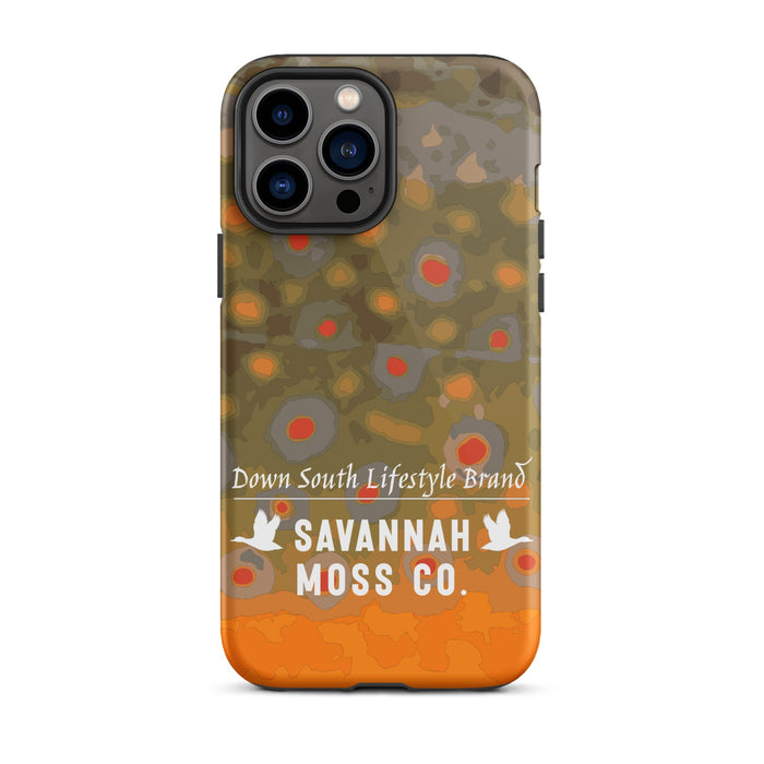 Savannah Moss Co Brook Trout Tough iPhone case - Savannah Moss Co.