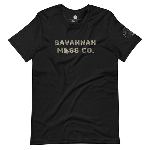 Savannah Moss Co. Camo Lettering Short Sleeve t-shirt - Savannah Moss Co.