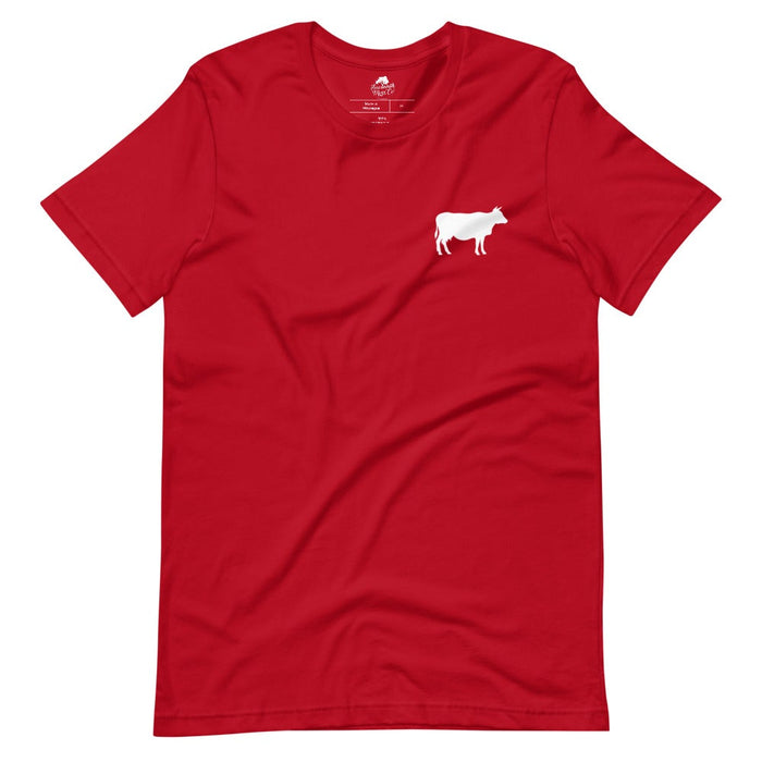 Savannah Moss Co. Cow tag Short Sleeve Unisex T-Shirt - Savannah Moss Co.