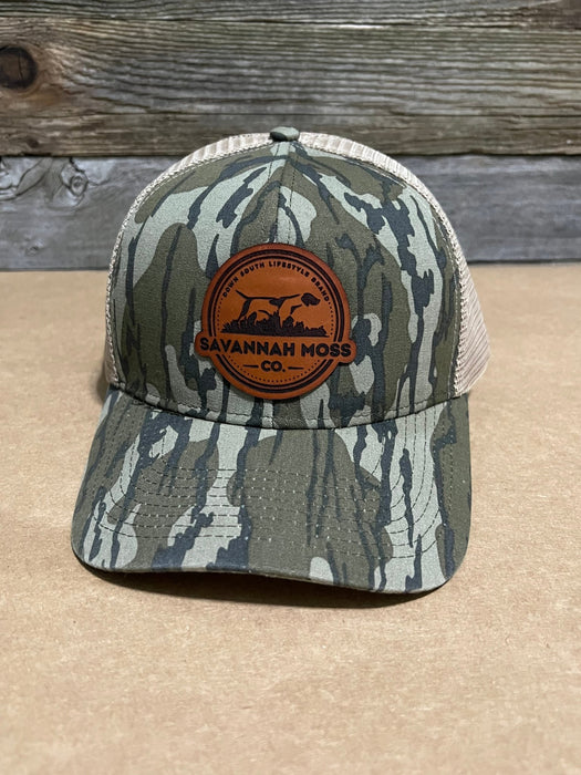 Savannah Moss Co Down South Lifestyle GSP Leather Patch Hat - Savannah Moss Co.