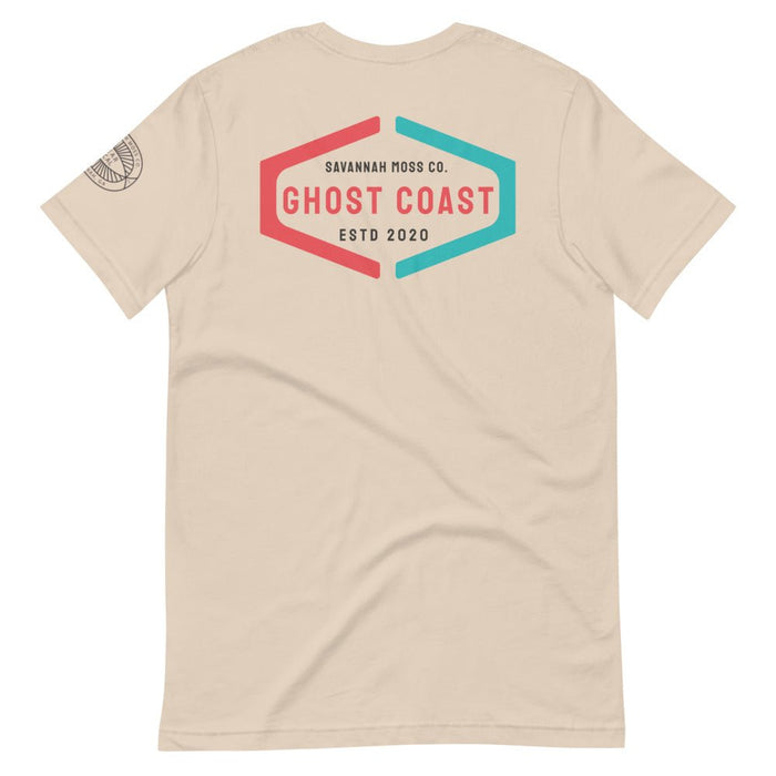 Savannah Moss Co. Ghost Coast Retro Short Sleeve Unisex T-Shirt - Savannah Moss Co.