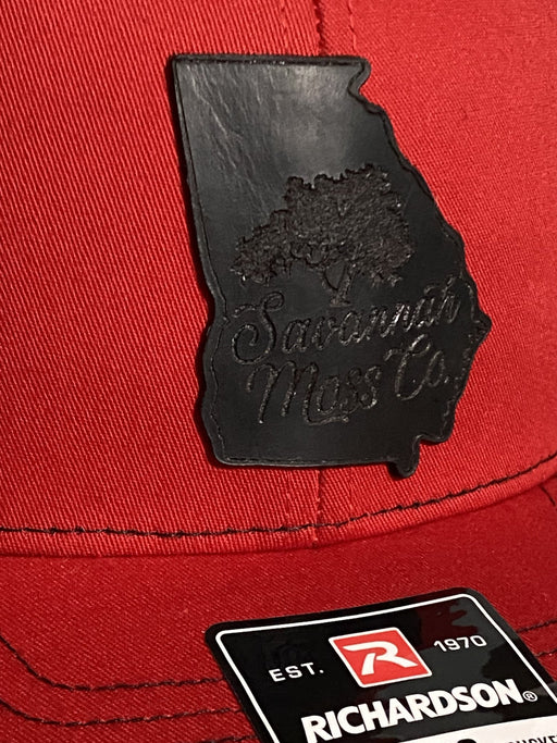 Savannah Moss Co. Leather Patch Hat - Savannah Moss Co.