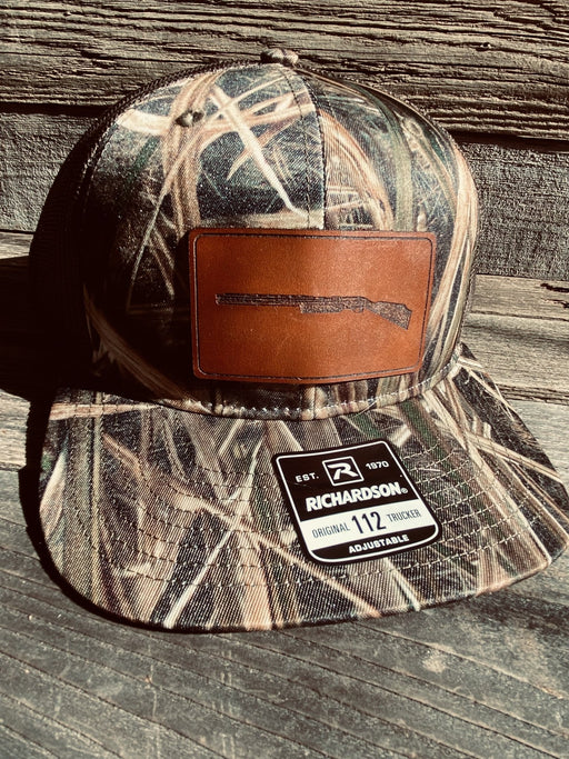 Shotgun Blades Leather Patch Hat - Savannah Moss Co.
