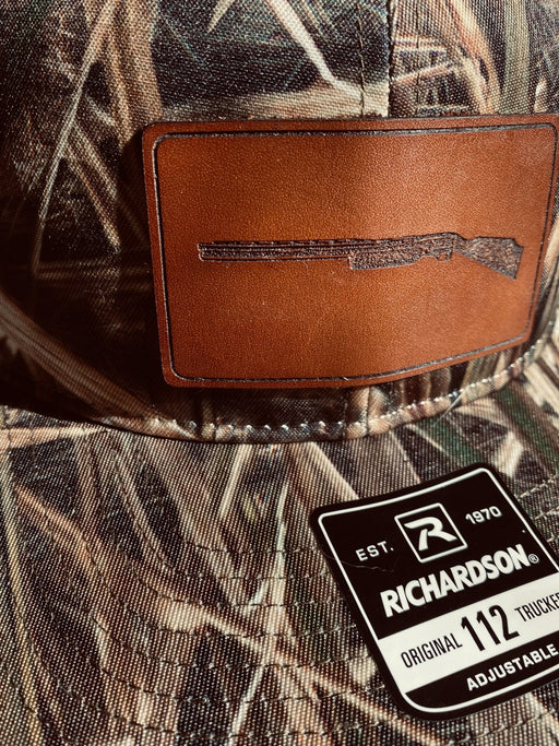 Shotgun Blades Leather Patch Hat - Savannah Moss Co.