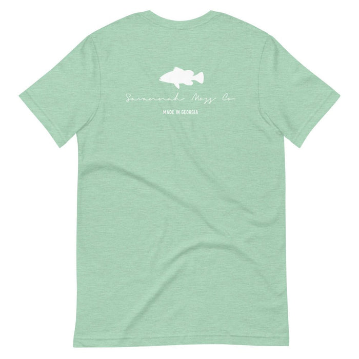 SMCo Fish Logo Short sleeve unisex t-shirt - Savannah Moss Co.
