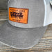 SMELLS LIKE MONEY Cow Leather Patch Waxed Trucker Hat - Savannah Moss Co.