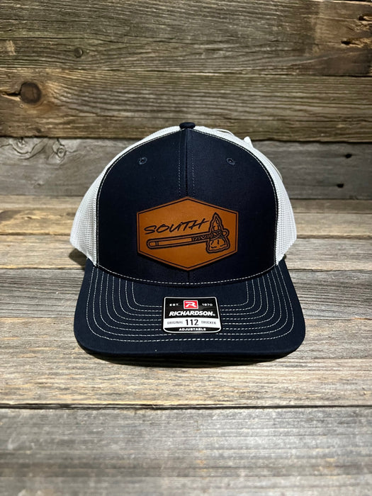 South Tomahawk Leather Patch Hat - Savannah Moss Co.