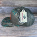 Turkey Mossy Oak Greenleaf Camo Leather Patch Snapback Hat - Savannah Moss Co.