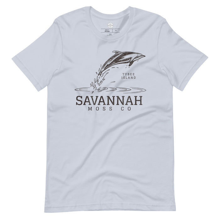 Tybee Island Dolphin Short Sleeve T-Shirt - Savannah Moss Co.