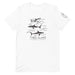 Tybee Island Sharks Short Sleeve Unisex T-Shirt - Savannah Moss Co.