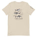 Tybee Island Sharks Short Sleeve Unisex T-Shirt - Savannah Moss Co.