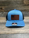 USA Trout Flag Leather Patch Hat - Savannah Moss Co.