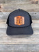 WALLEN 98’ Braves Leather Patch Trucker Hat - Savannah Moss Co.