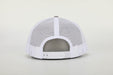 Waxed Grey/White Leather Patch Trucker Hat Pre-Order (Arriving Late Jan 2023) - Savannah Moss Co.
