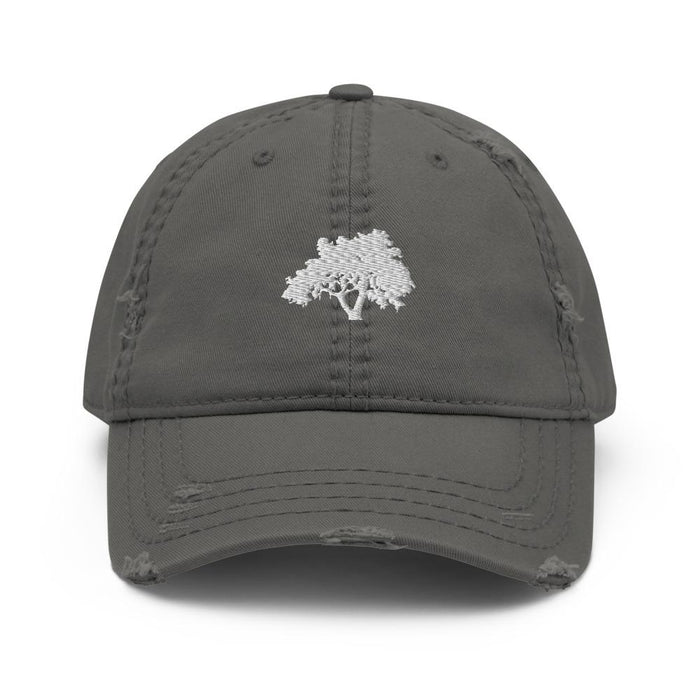 White Oak Distressed Dad Hat - Savannah Moss Co. Boutique