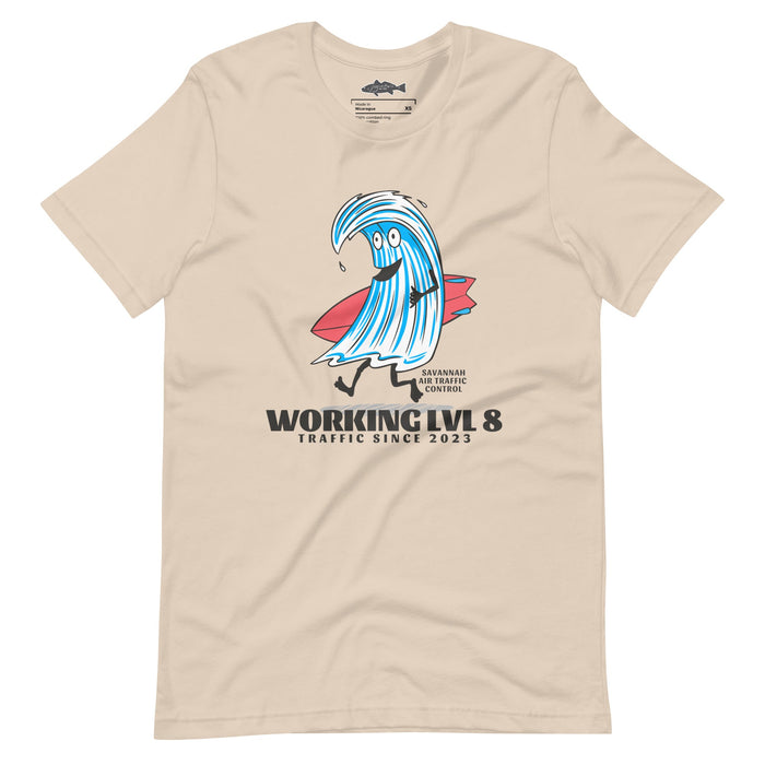 Working LVL 8 Traffic Since 2023 Short Sleeve t-shirt - Savannah Moss Co.